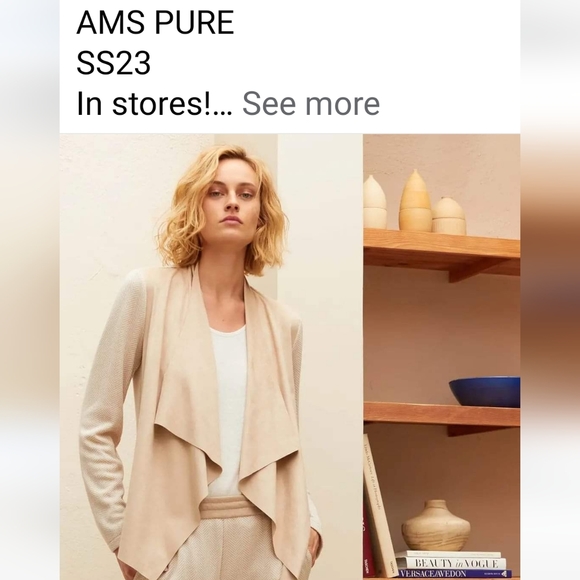 AMS Pure Jacket SS23 1910, Size Small, NWT MSRP $318 - Picture 2 of 13